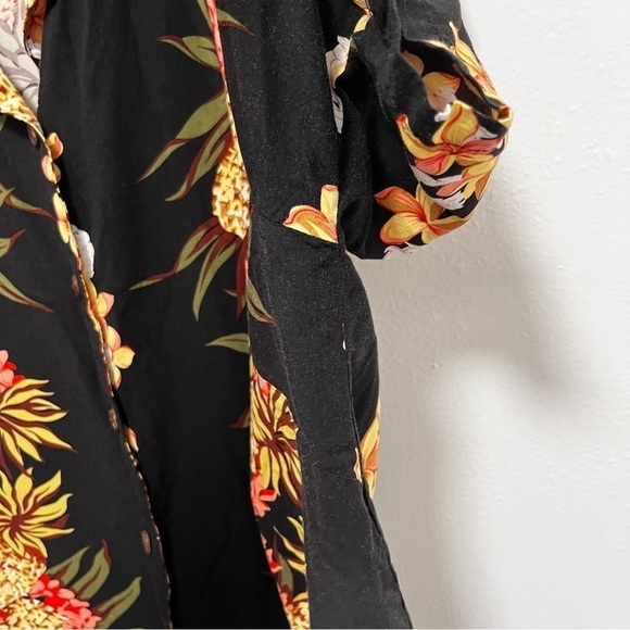 VINTAGE Hilo Hattie The Original Hawaiian Shirt Pineapple Floral Size 2XL - Picture 5 of 7